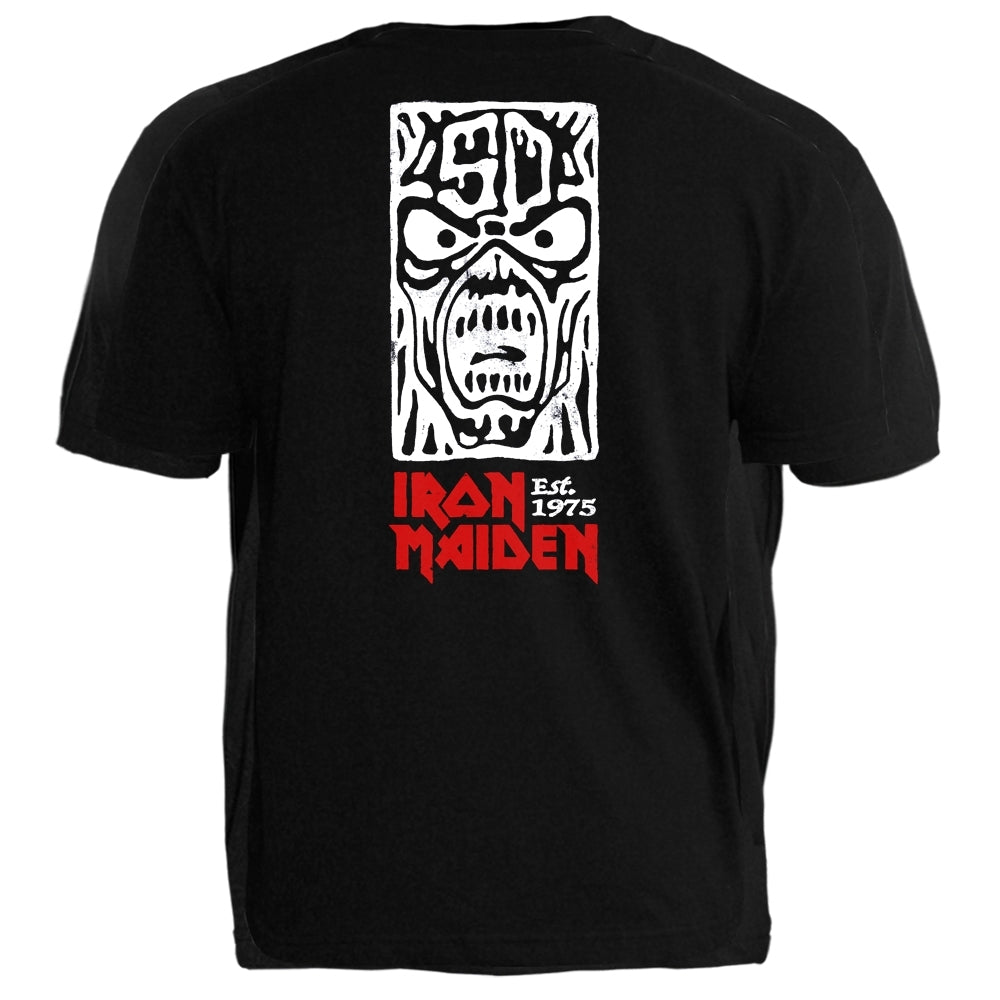 Camiseta Plus Size Iron Maiden Axe Eddie
