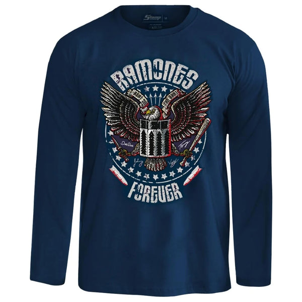Camiseta Manga Longa Ramones Forever