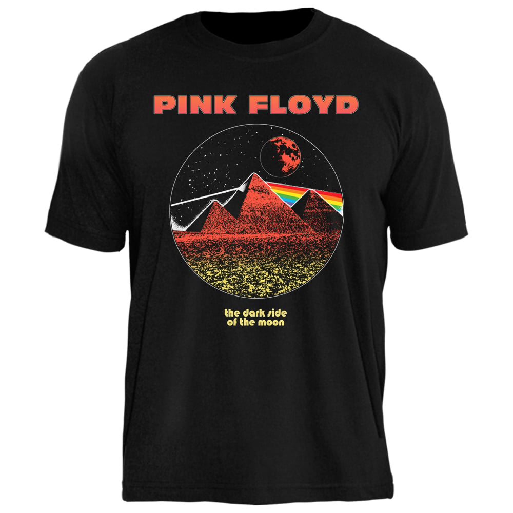 Camiseta Pink Floyd Vintage Pyramids