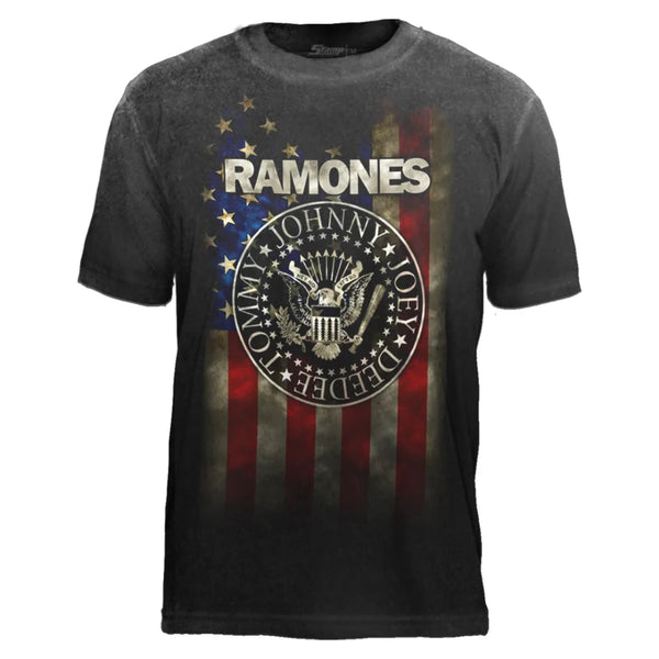 Camiseta Especial Ramones Flag