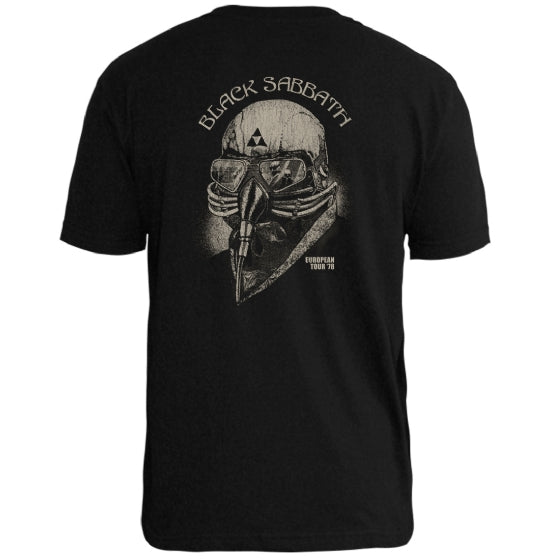 Camiseta PC Black Sabbath European Tour 78