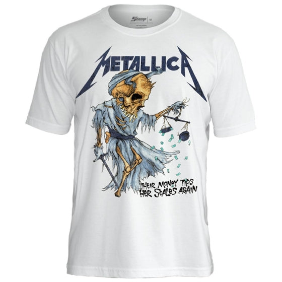 Camiseta Metallica Money Scales