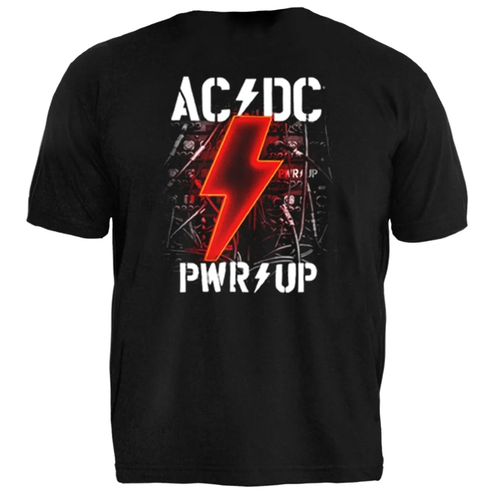 Camiseta Plus Size AC/DC Power Up